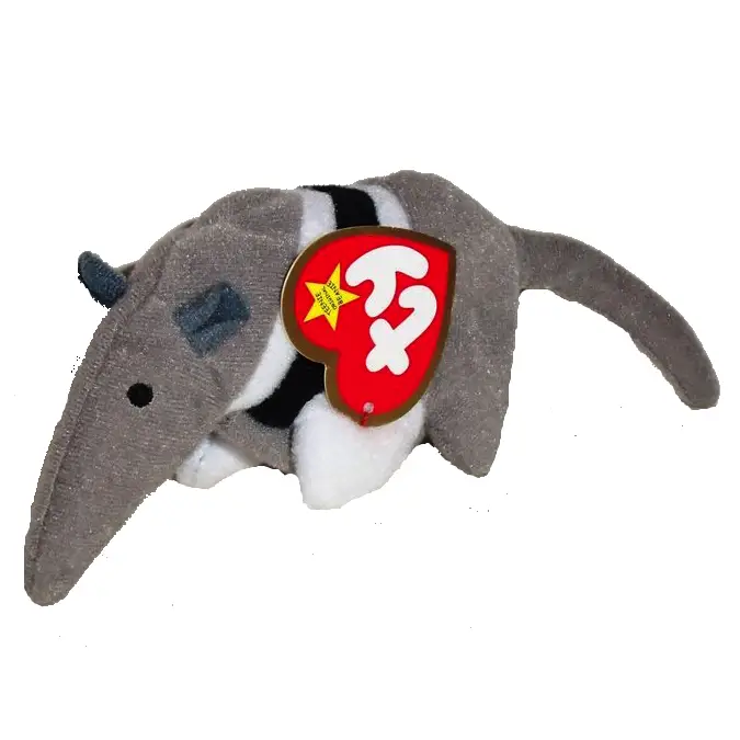 Details about   1999 TY TEENIE BEANIE BABIES ANTSY THE ANTEATER #2 MCDONALDS NIP MD306 
