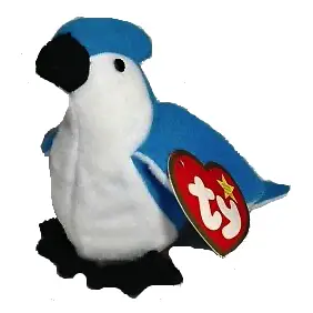 Details about   McDonald's Teenie Beanie Babies #5 Rocket The Blue Jay NEW IN BAG #4314 