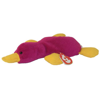 PATTI the Platypus Tag & Tush errors NEW one of orig 9 Ty Beanie Baby 