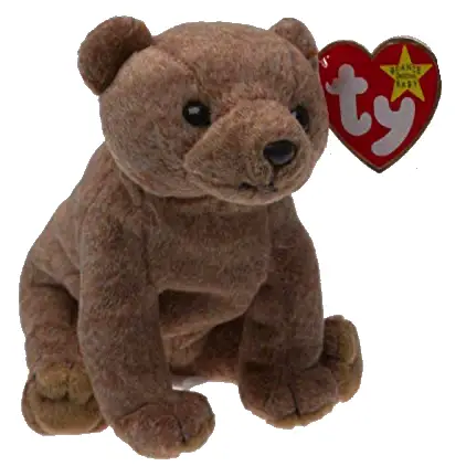 Details about   Ty Beanie Baby Bear Pecan April 15 1999 