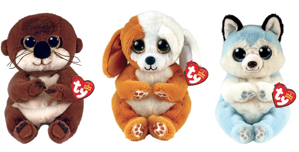 TY Puffies Prince the Husky Beanie Babies Brand New with tags 