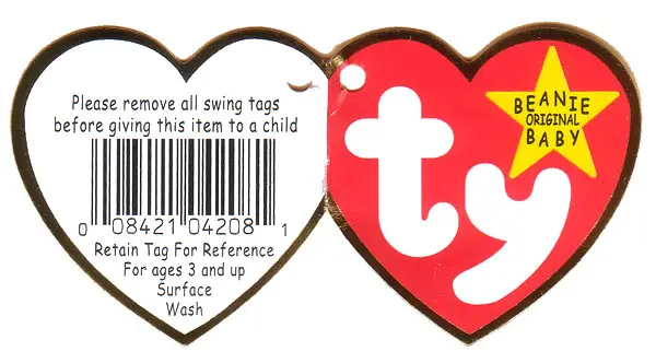 beanie baby hang tag generations 